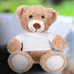 Roundfunny Bear Tee Shirt Fit 8-10Inch Bear Clothes Stuffed Animal Clothes Shirt Basic Stuffed Bears Dolls Shirt, White