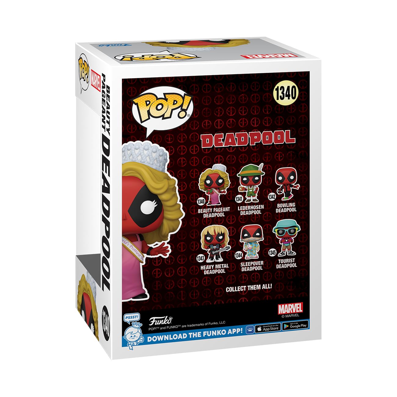 Funko Pop! Marvel: Deadpool - Beauty Pageant Winner Pageant - Collectable Vinyl Figure - Gift Idea - Official Merchandise - For Kids & Adults - Marvel Fans - Model Figure For Collectors And Display