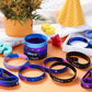 Aoriher Outer Space Party Favors Galaxy Bracelets, Star Astronaut Bracelets Rubber Silicone Wristbands Bulk, Space Themed Classr