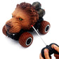 Tipmant Cute Rc Car Remote Control Vehicle Toys Realistic Animal Kids Boys Girls Birthday Gifts (Lion)