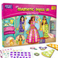 Imagimake DIY Magnetic Dress-Up Indian Princess | Pretend Play Toys for Kids | 30 Magnetic Dresses & Accessories | Interchange &
