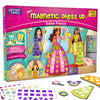 Imagimake DIY Magnetic Dress-Up Indian Princess | Pretend Play Toys for Kids | 30 Magnetic Dresses & Accessories | Interchange &