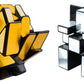 TANCH 3x3 Mirror Speed Cube Set - Gold & Silver Twisty Skewb Puzzle, Model 43337-1992, Plastic, 2 Pack