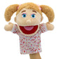 Family Hand Puppets,Puppets For Kids Role Paly Family Members 13.4 Inch Multi-Ethnic Puppets Plush Soft Hand Puppets Family Puppets Story Toys, Puppets For Girls Boys Finger Puppets Puppet Set Gifts