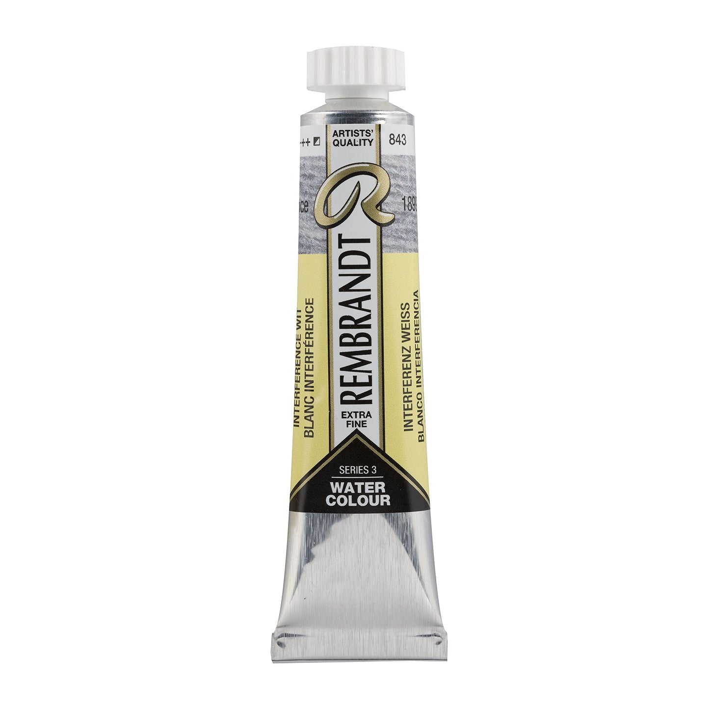 Rembrandt Watercolour Tube 20 ml Interference white 843 (05048430)