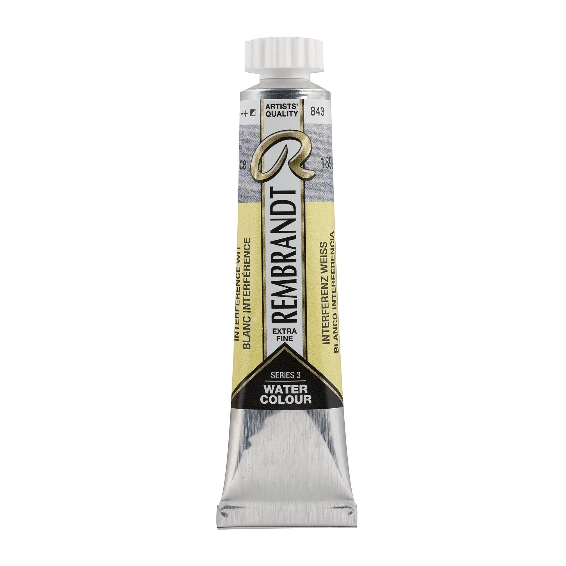 Rembrandt Watercolour Tube 20 ml Interference white 843 (05048430)