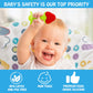 Tinabless Teething Toys - 5 Pack Infant Silicone Teethers, BPA-Free, Multicolor, Freezer Safe