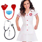 Fancy Agents Doctor And Nurse Costume For Kids|Doctor Coat Costume For Kids|Nurse Costume For Kids|Doctor & Nurse Fancy Dress Co