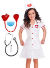 Fancy Agents Doctor And Nurse Costume For Kids|Doctor Coat Costume For Kids|Nurse Costume For Kids|Doctor & Nurse Fancy Dress Co