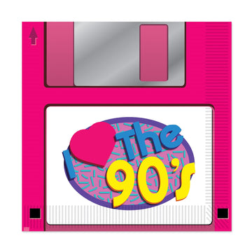 90'S Floppy Disk Luncheon Napkins