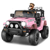 Hikole Electric Ride on Car for Kids, 12V Battery Powered Car w/Parent Remote Control, Music, Windshield, Spring Suspension, 3 S