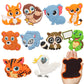 Fridge Magnets For Kids - Animals Refrigerator Magnets For Toddlers 1-3,Full Back Magnetic Safe Toddler Magnets,Kids Magnets Ani