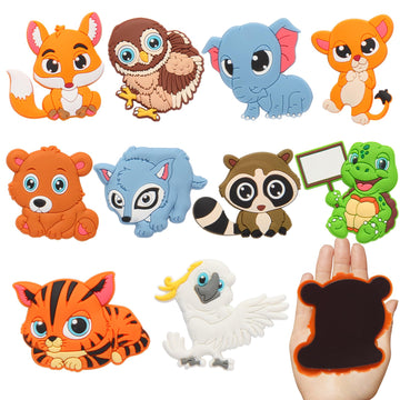 Fridge Magnets For Kids - Animals Refrigerator Magnets For Toddlers 1-3,Full Back Magnetic Safe Toddler Magnets,Kids Magnets Ani