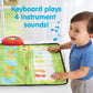 Kidoozie Cute Critters Music Mat - 2 In 1 Music Mat For Infants And Toddlers Ages 9-24 Months (G02536)