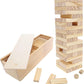 We Games Wooden Block Stacking Party Game For Adults, Tumble Tower Wedding Guest Book Alternative, Tabletop Games, Includes Storage Case, 12 Inches