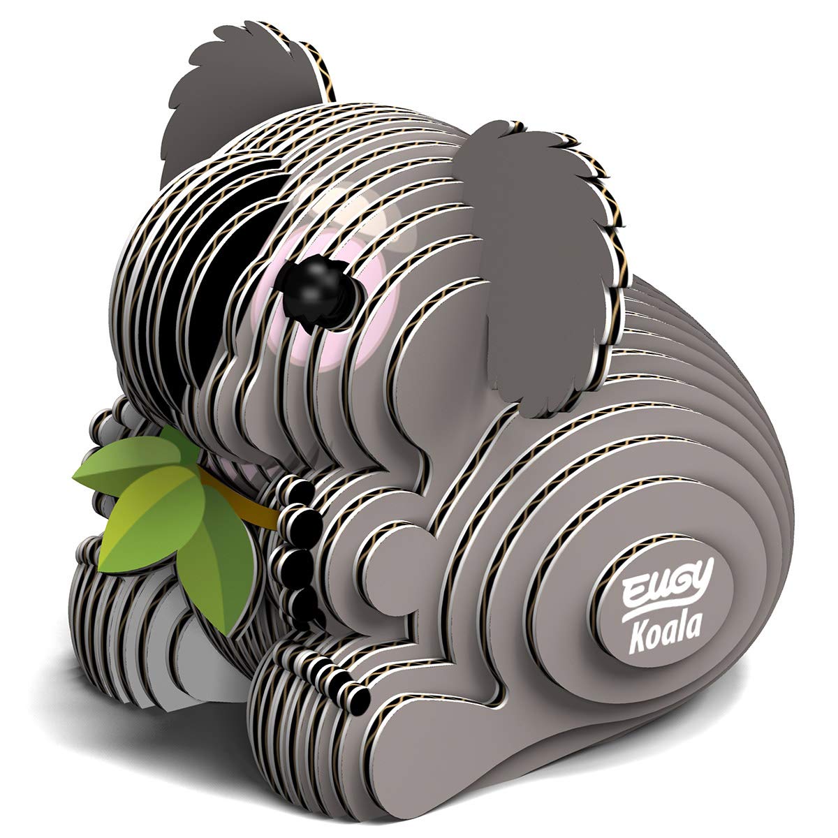 Eugy Koala 3D Puzzle, 30 Piece Eco-Friendly Educational Toy Puzzles For Boys, Girls & Kids Ages 6+