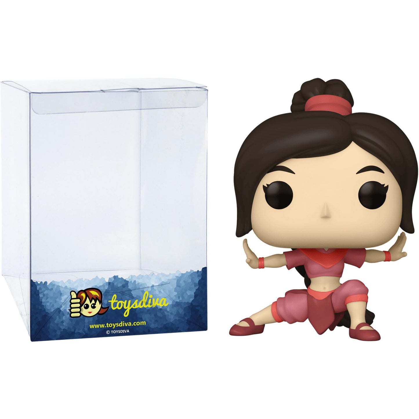 Ty Lee: P O P ! Animation Vinyl Figurine Bundle With 1 Compatible Graphic Protector (997-56026 - B)
