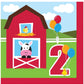 Creative Converting Farmhouse Fun Luncheon Napkin 2nd Bday (18) Farm Animal Barnyard Party