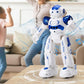KingsDragon RC Robot Toys for Kids, Gesture & Sensing Programmable Remote Control Smart Robot for Age 3 4 5 6 7 8 Year Old Boys