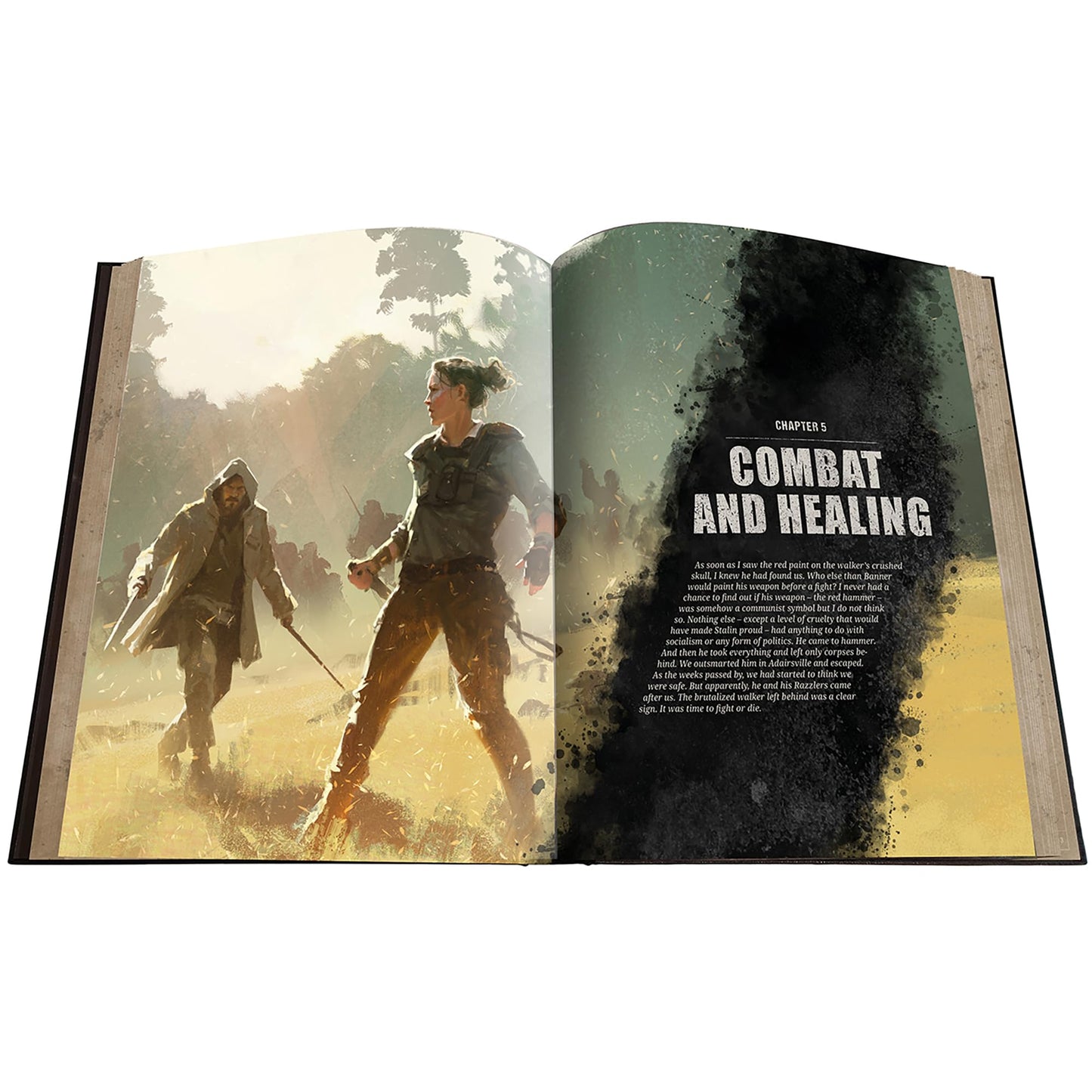 Free League Publishing The Walking Dead Universe RPG Core Rules - Hardback RPG Book, Horror Roleplaying, Free League Publishing