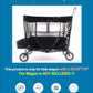 Mosquito Net For Kid'S Wagon Bug Cover Insect Netting For Baby (No Wagon Included)