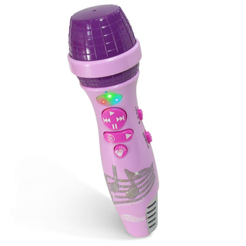 Kids Karaoke Microphone - Voice Changer Toys With 15 Pre-Installed Nursery Rhymes For Toddlers & Kid Age 3-5 - Bluetooth Microphones For Singing - Toddler Microphone For Ages 3 4 5 6 7 8 9+ Years Old