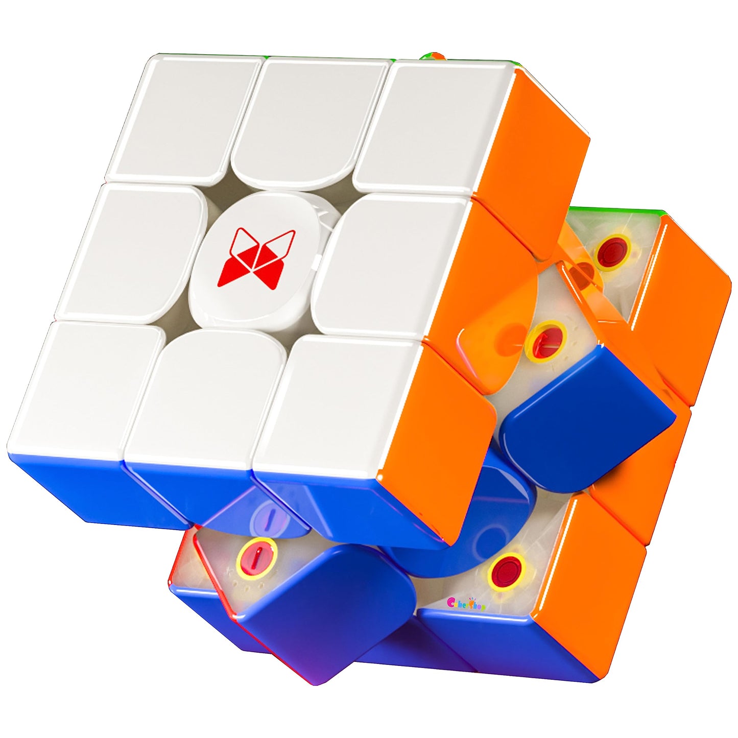 Cubershop Qy X Man Tornado V3 M Uv Coated (Pioneer With Maglev), 2023 New 3X3 Magnetic Speed Cube, Qy Tornado V3 Pioneer Uv, 3X3X3 Smooth And Fast Speed Cube, Magic Clothes Uv Coated