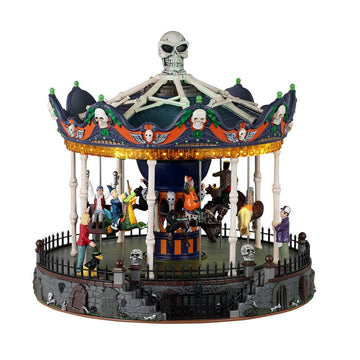 Lemax 34605 Scary-Go-Round Spooky Town Exclusive Carnival Ride