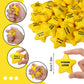 Silipull 100 Pcs Motivational Star Stress Balls Bulk Anxiety Stress Relief Balls Mini Foam Stress Balls Inspirational Foam Balls