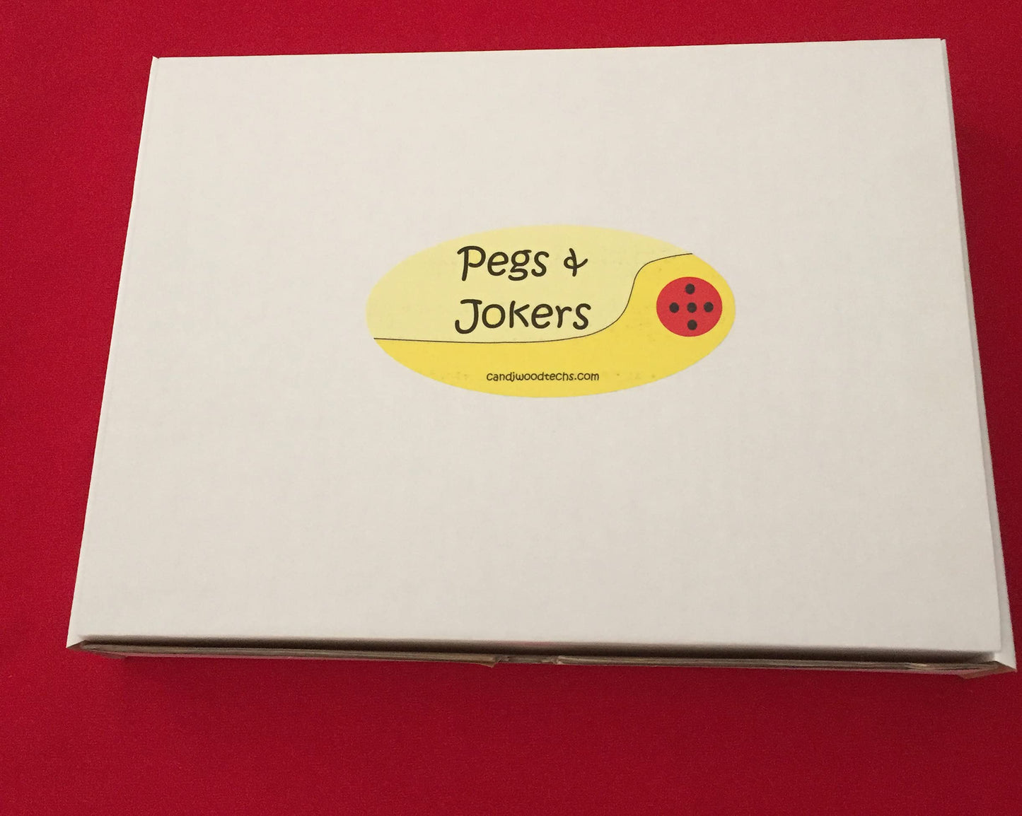 C and J Woodtechs Pegs and Jokers Game - 10 Player, Multicolor, Wooden Board Game
