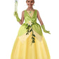 Spooktacular Creations Halloween Girls Frog Princess Dress, Green Fairy Costume For Kids, Fancy Gown Dress With Accessories For