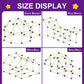Springflower 100 Pcs Glow In The Dark Fort Building Kit For Kids,Educational Gift For 3 4 5 6 7 8 9 10 11 12 Years Old Boys And Girls,Stem Construction Toys