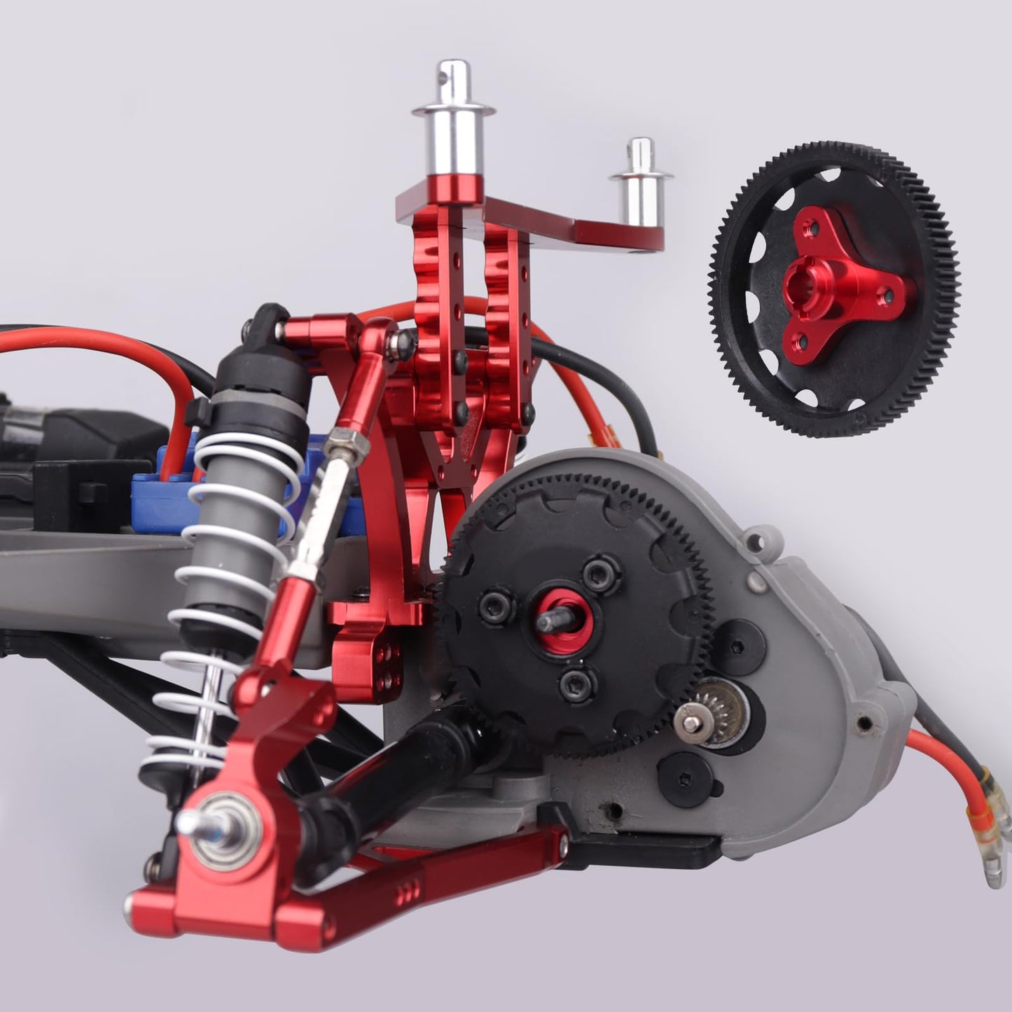 Frihobby Rc Slipper Clutch Eliminator For Traxxas 1/10 Slash 2Wd Stampede Bandit Rustler Vxl Xl5 Transmissions Gearbox Case Upgr