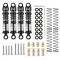 INJORA 40mm Big Bore Scaler Shock Absorber Oil Damper for 1/24 RC Crawler Axial SCX24 Upgrade, 3.2g/Each