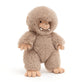 Jellycat Bo Bigfoot Plush Toy - 11" Cream Stuffed Animal - Classic Children's Gift - Halloween Plush
