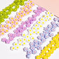 100 Pieces Mini Flowers For Crafts Dollhouse Miniatures Resin Tiny Things Micro Flowers For Dollhouse Fairy Garden Micro Landsca