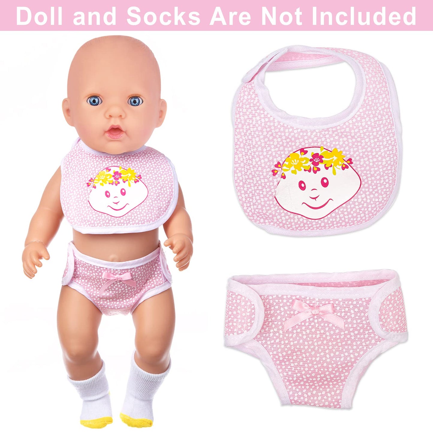 Unicorn Element 13 Pcs Baby Doll Clothes And Accessories - Baby Doll Diaper Bag With Bottle And Feeding Set For Reborn Baby Doll