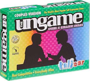 Pocket Ungame Couples Edition - Portable Non-Competitive Card Game Encourages Communication And Strengthens Relationships