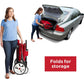 Radio Flyer Stroller Wagon With 5-Point Harnesses, Rear Brake, And Push Pull Handle, Red