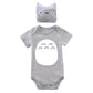 Newborn Infant Boy Girl Cute Cartoon Baby Cosplay Romper Toddlers Costume Bodysuit Clothes (Grey1, 6-9 Months)