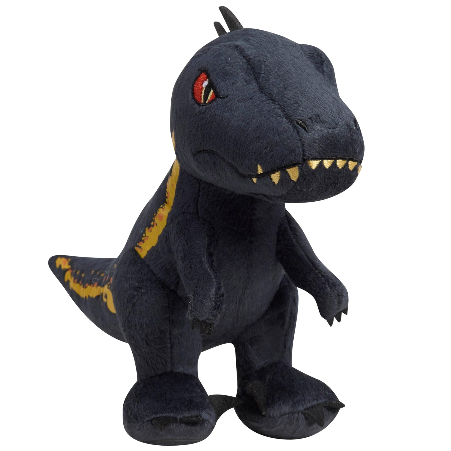 Just Play Miniature Jurassic World Indoraptor Plush Stuffed Animal Toy for Kids, Multicolor, Ages 3 and Up