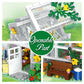 QLT White Flowers House Building Set  Compatible with Lego Flower Friends House Create Elegance and Warmth Environment  Greenhouse Building Toy  Nice Gift for Boys  Girls and mature-themed (639 Pcs)