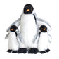 3 Pieces Plush Penguin Set, Mom And Babies, Stuffed Animal Toy Gifts For Kids