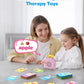 Pink Talking Flash Cards For Toddler 1 2 3 4 Year Olds, Language Learning Toys, Pocket Speech Therapy Toys, Autism Toys, Montess