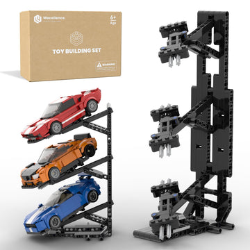 Display Stand For Lego Speed Champion Cars (1 Pack), Upgraded 3-Layer Stand For Lego Car 76917 76908 76918 76915 76914 76907 769