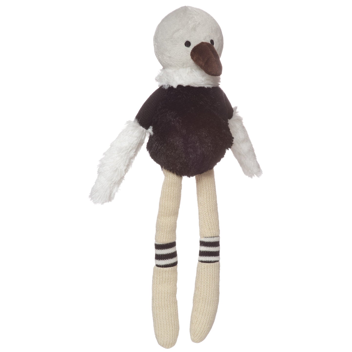 Manhattan Toy Twiggies Ozzie Ostrich Stuffed Animal, Plush, 16", Multicolor, Model 156200