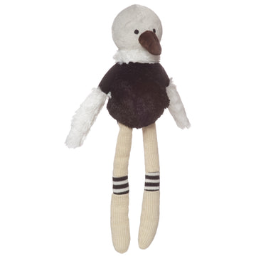 Manhattan Toy Twiggies Ozzie Ostrich Stuffed Animal, Plush, 16", Multicolor, Model 156200