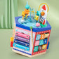 Enakshi (Label) Busy Cube For Kids Color Shape Fine Motor Skills For Gifts Travel Toy Babies|Toys & Hobbies | Educational | Othe