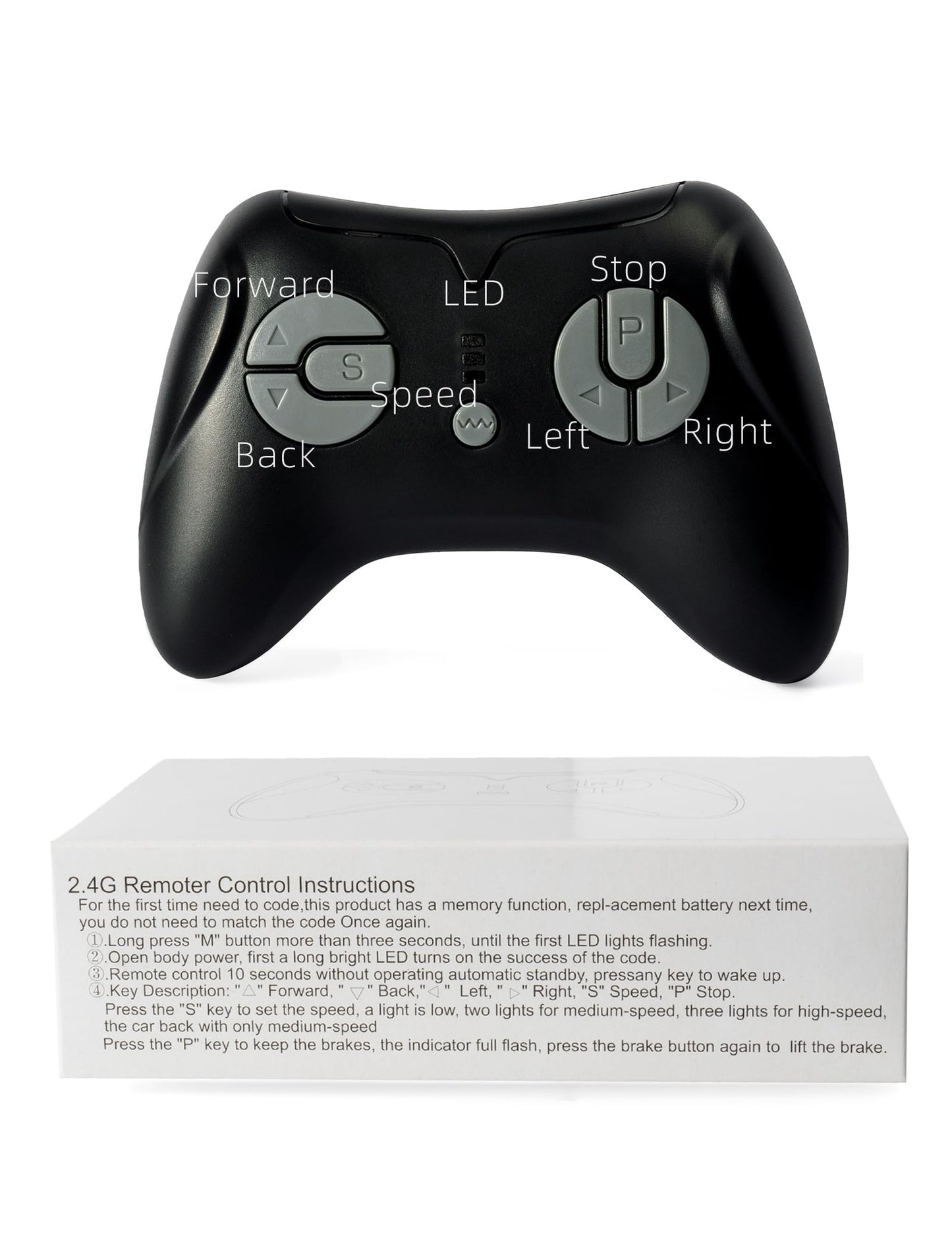 JR1930RX-3-24V JR1930RX-2-24V Control Box Receiver and 2.4G Bluetooth Remote Control kit Kids Powered Ride on car Controller Accessories for Children Electric Ride On Car Replacement Parts