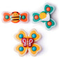 Likee Strong Suction Cup Fidget Spinnerz Sensory Bath Toys For Baby 12 18 Months Airplane Car Travel Table & Window Toys For 1 2 Years Old Toddler Boys And Girls (Snail)